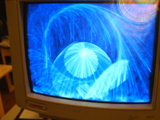 Particle Fire Скринсейвер