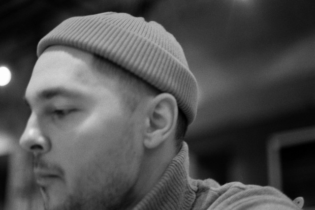 Парень портрет на плёнку