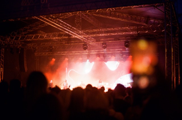 Фото с концерта на плёнку