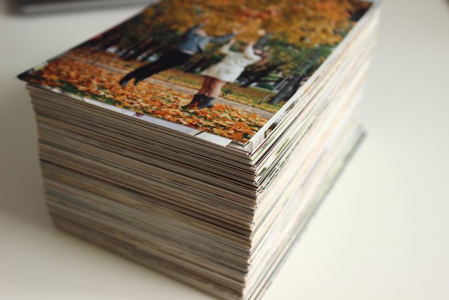 Пачка плёночных фотографий